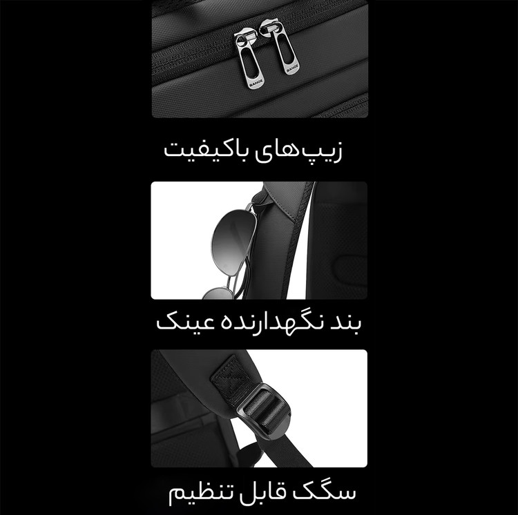 کوله پشتی لپ تاپی برند بنج کد7802