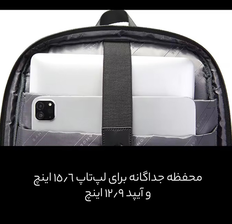 کوله پشتی لپ تاپی برند بنج کد7802