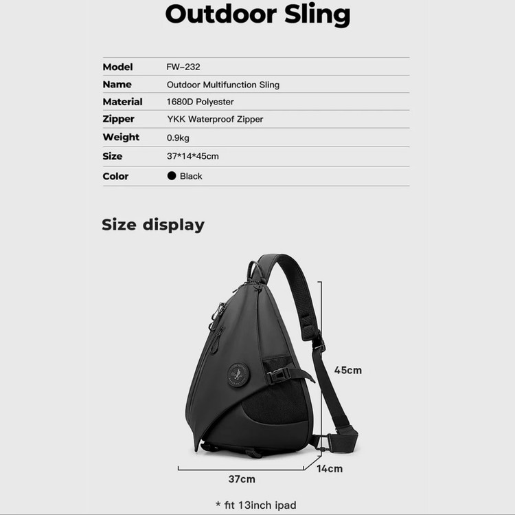 کیف کراس بادی ضد آب بنج FW-232