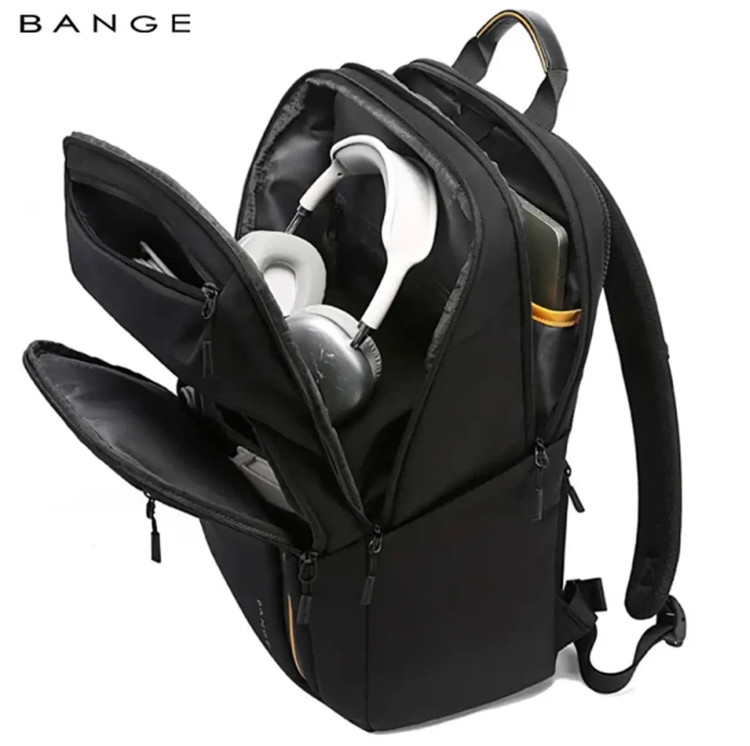 کوله پشتی لپتاپ 15.6 اینچ ضد آب 30 لیتری بنج Bange BG-7856