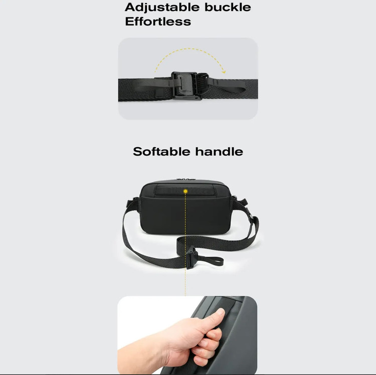 کیف دوشی و کیف کراسبادی ضدآب بنج BANGE BG-7837