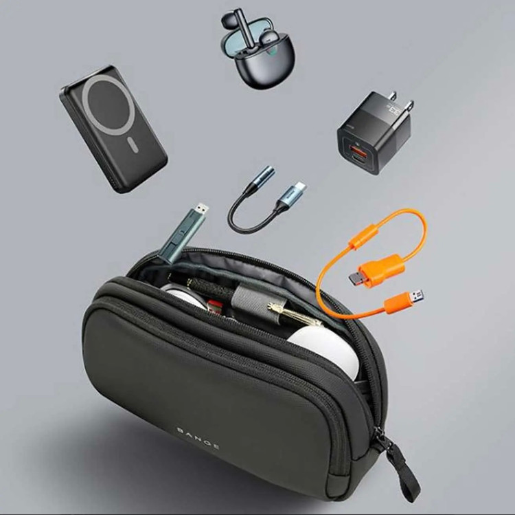 کیف لوازم جانبی موبایل دو زیپ بنج BANGE BG-3067