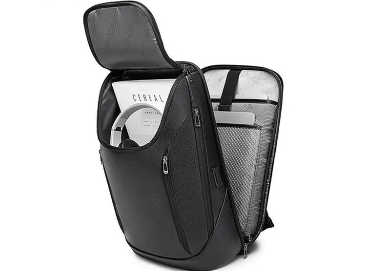 کوله پشتی لپ تاپ 15.6 اینچ چرم ضد آب یو اس بی دار بنج Bange BG-6623 Leather Laptop Backpack