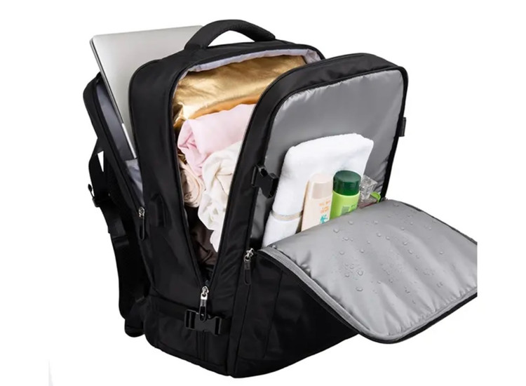 کوله پشتی لپ تاپ 15.6 اینچ سفری یو اس بی دار بنج BANGE BG-1801 Waterproof Multifunctional Laptop Backpack
