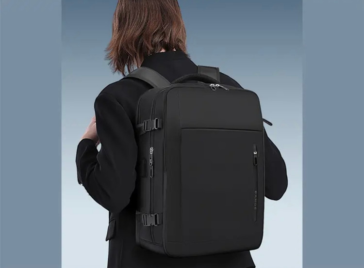 کوله پشتی لپ تاپ 15.6 اینچ سفری یو اس بی دار بنج BANGE BG-1801 Waterproof Multifunctional Laptop Backpack