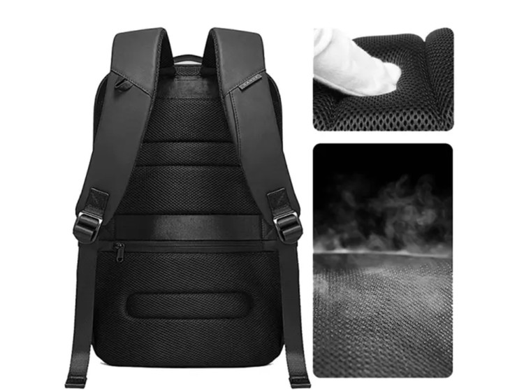 کوله پشتی مسافرتی لپ تاپ 15.6 اینچ ضد آب و ضد سرقت بنج BANGE BG-7216plus