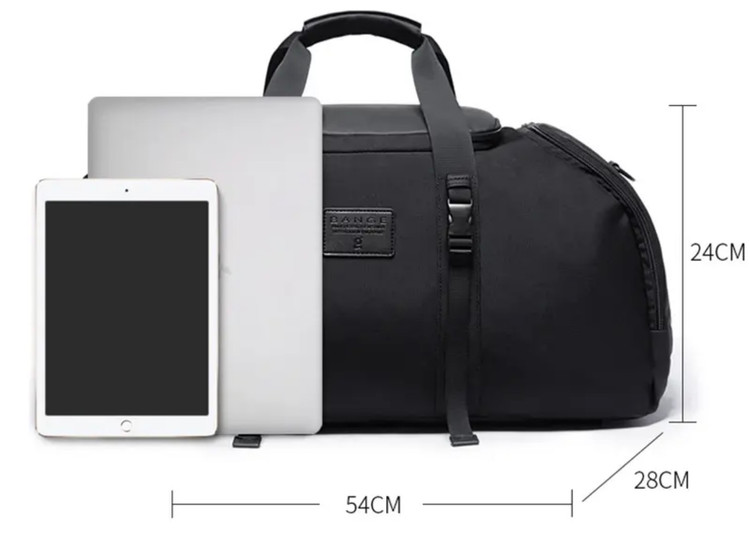 کیف ورزشی حرفه ای ضدآب با قابلیت جدا سازی وسایل با ظرفیت 36 لیتر بنج BANGE BG-7088 Luggage Gym Bag MultifunctionTravel