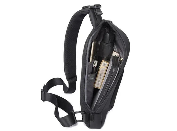 کوله تک بند ضد آب بنج Bange BG-7312 Men Microfiber Leather Crossbody Chest Bag