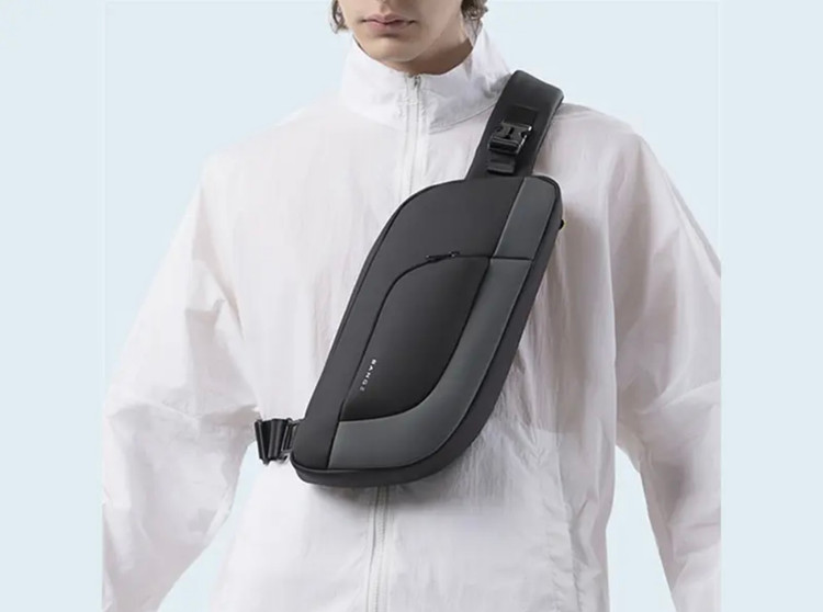 کوله تک بند ضد آب بنج Bange BG-7312 Men Microfiber Leather Crossbody Chest Bag
