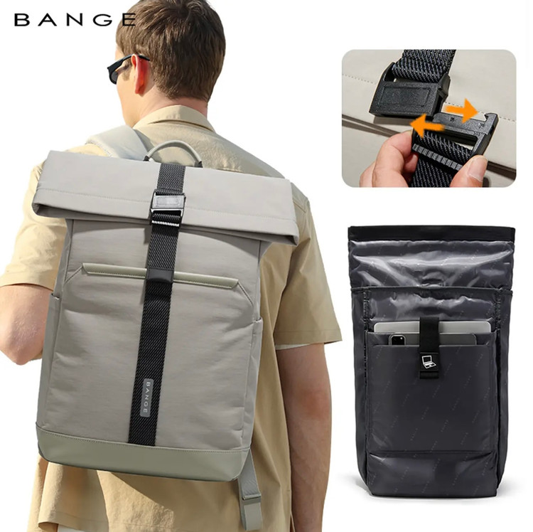 کوله پشتی لپ تاپ 15.6 اینچ ضدآب و ضدسرقت بنج bange BG-3115