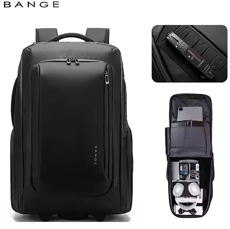 کوله پشتی مسافرتی چرخ دار 50 لیتری بنج BANGE BG-8079