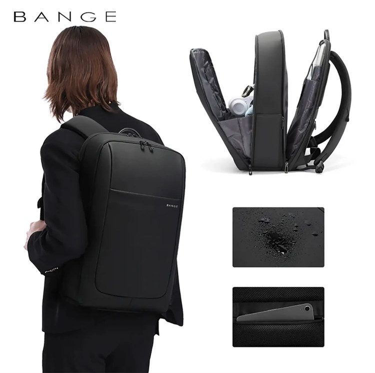 کوله پشتی لپ تاپ 15.6 اینچ بنج Bange اصل مدل BG-2952 ضد آب