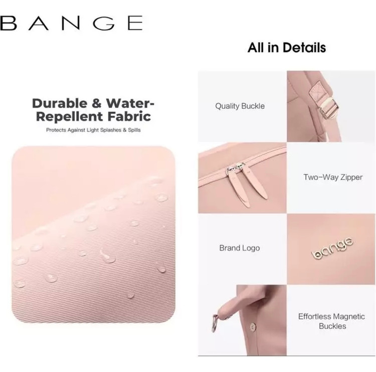 کوله پشتی زنانه بنج BANGE مدل BG-LY502 ضدآب